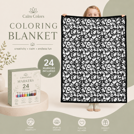 CalmColors™ Creative Blanket