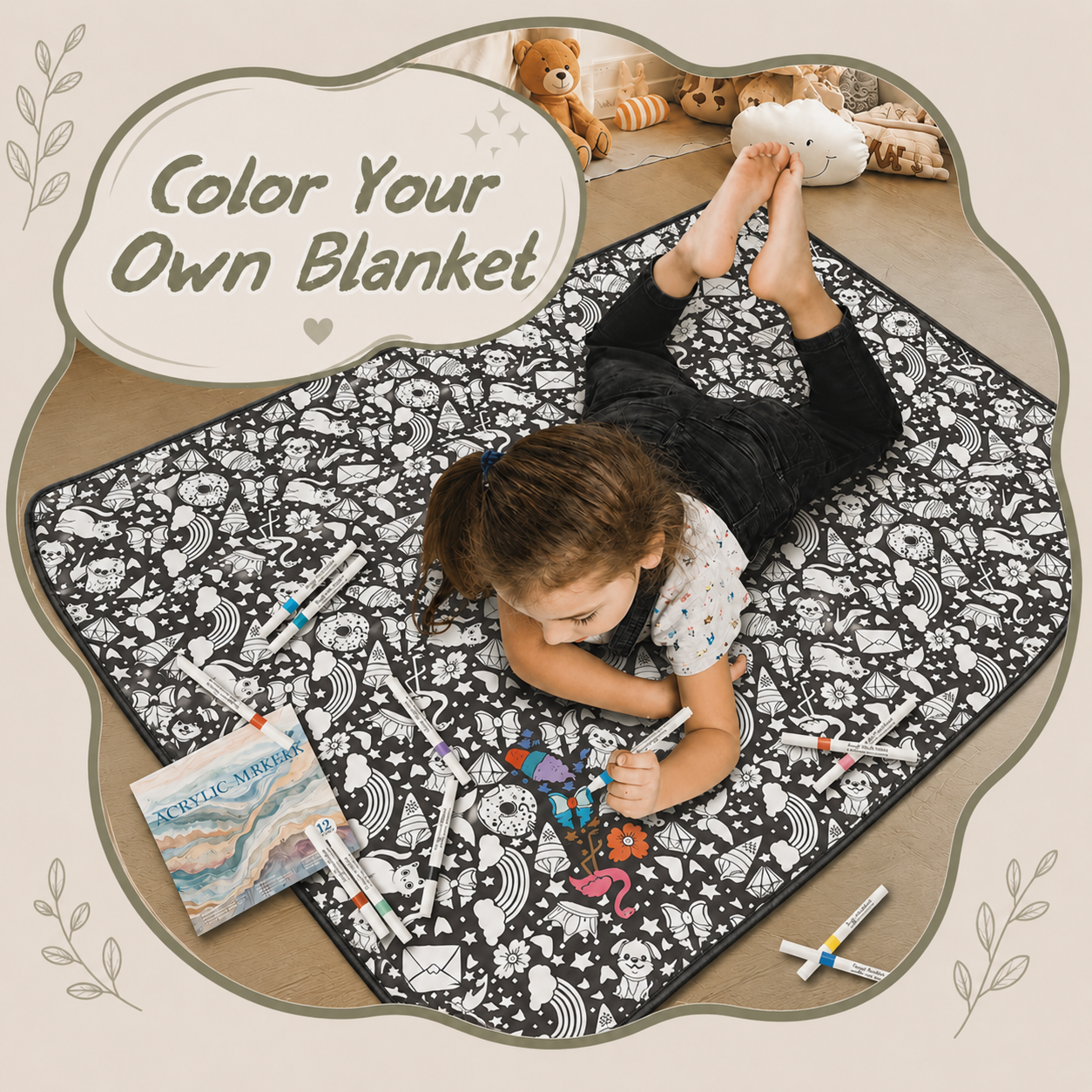 CalmColors™ Creative Blanket