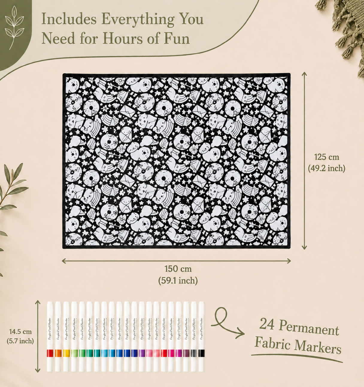 CalmColors™ Creative Blanket